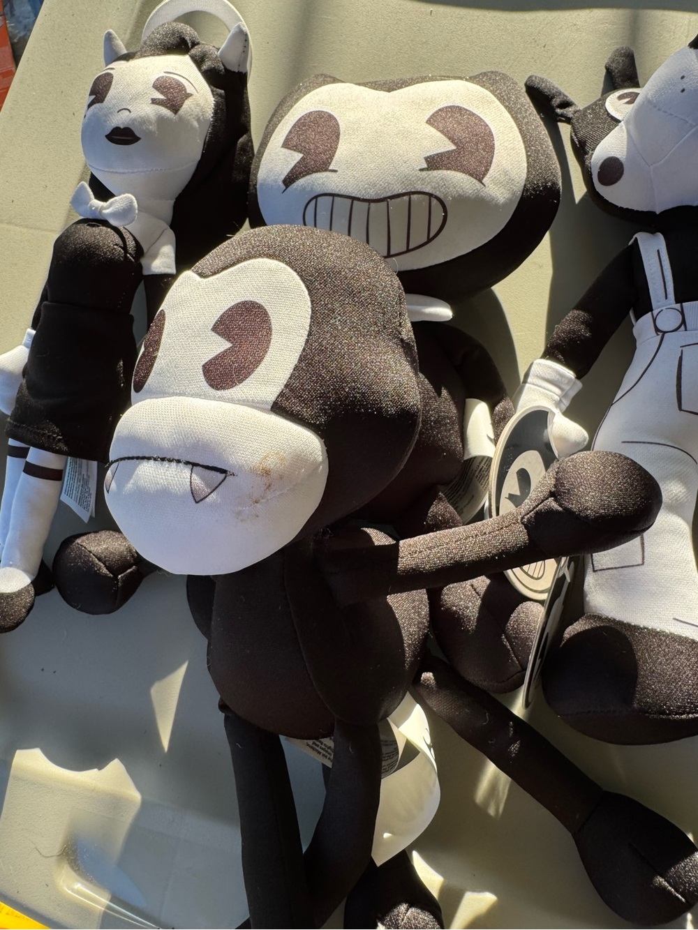 Bendy and the Ink Machine Lot of 4 Plush Characters